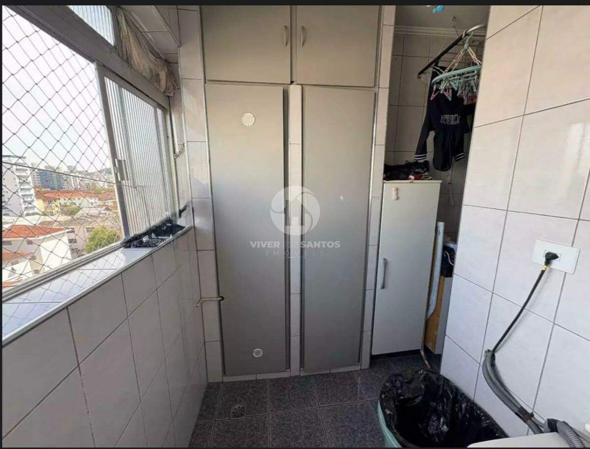 Apartamento com elevador 70m² vista livre 2 quartos no Campo Grande Santos em Campo Grande, Santos — foto 10