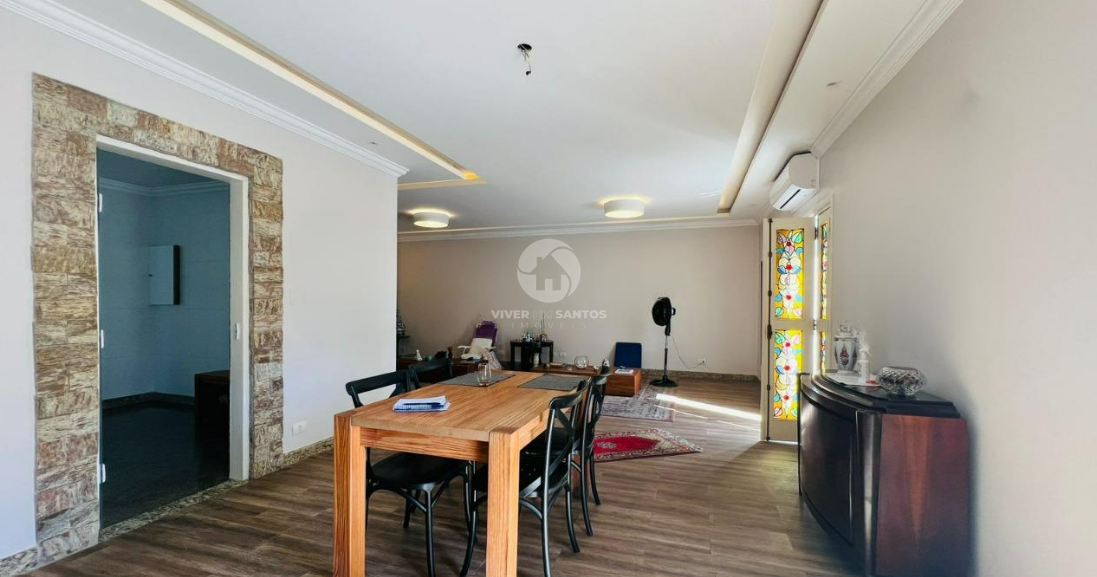 Apartamento com 3 quartos com vista mar no Boqueirão em Santos em Boqueirão, Santos — foto 3