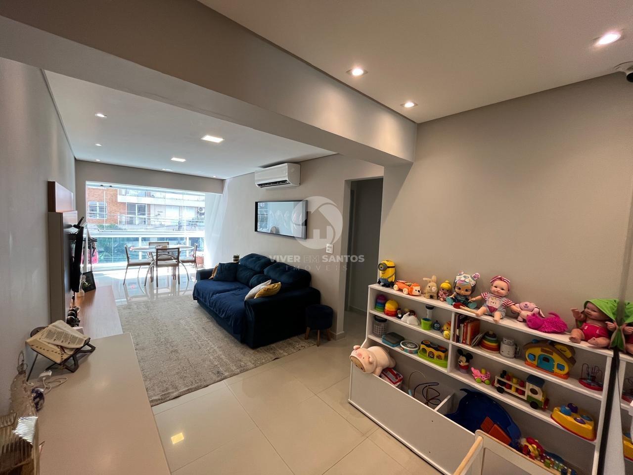 Apartamento com 2 Quartos à venda, 73m² - Gonzaga em Gonzaga, Santos — foto 4