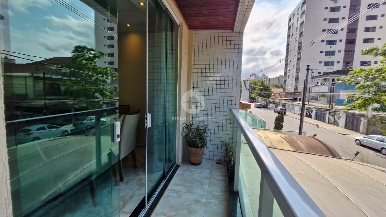 Triplex com 4 quartos - Bairro Aparecida - Santos em Aparecida, Santos — foto 2