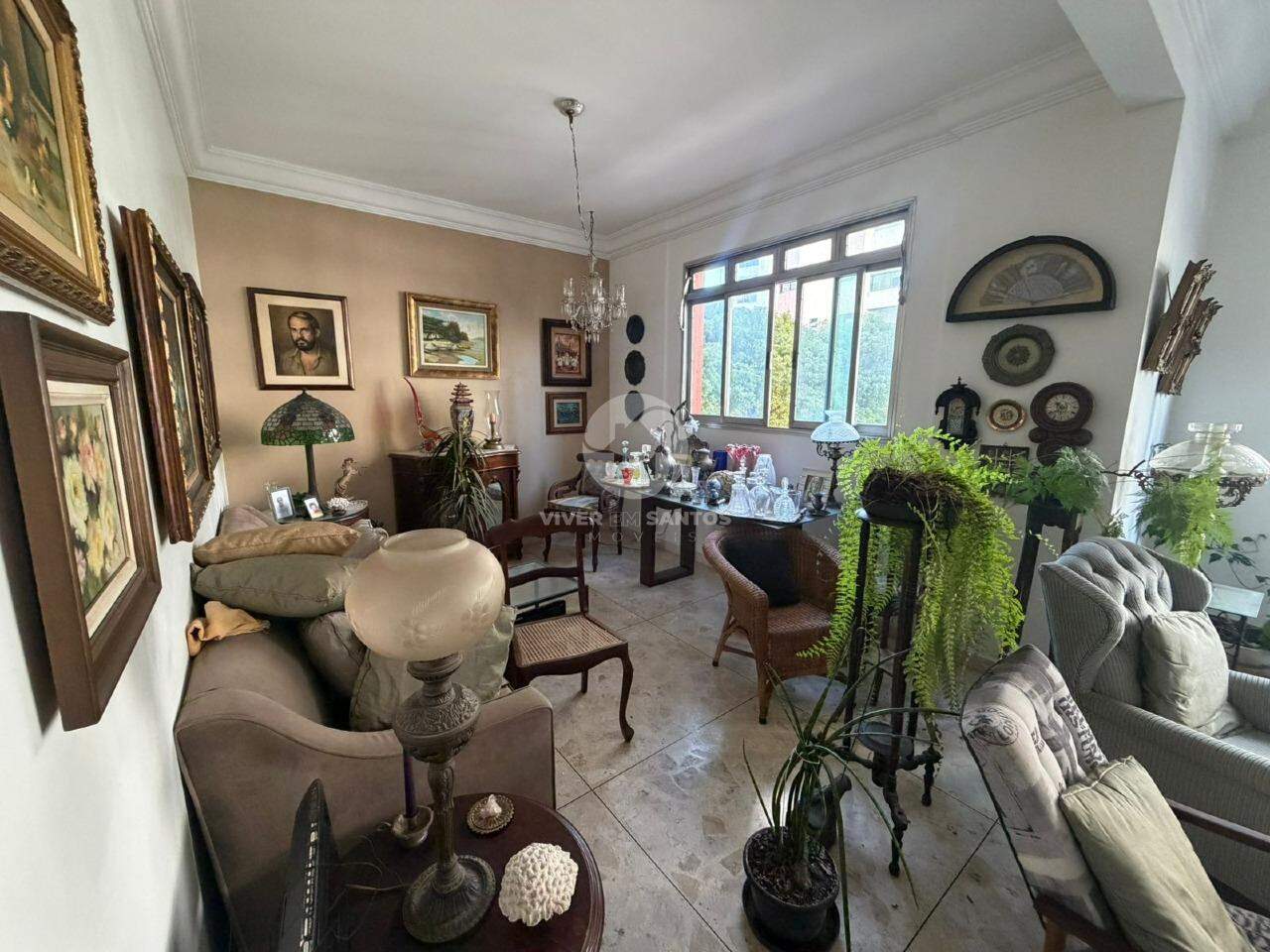 Apartamento próximo á praia no Boqueirão - 03 quartos sendo 1 suíte - vaga em Boqueirão, Santos — foto 2