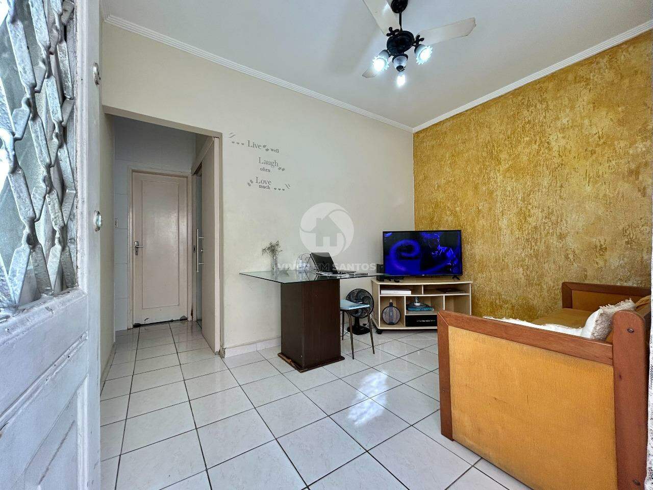 Apartamento térreo de 1 quarto à venda no bairro do Campo Grande- Santos em Campo Grande, Santos — foto 3