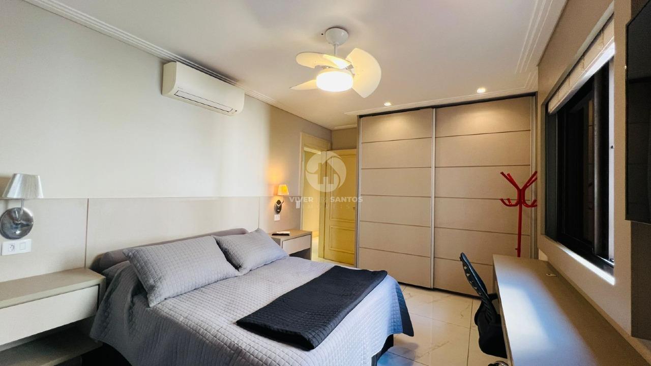 Apartamento Porteira Fechada com 4 quartos vista mar no Embaré em Santos em Embaré, Santos — foto 13