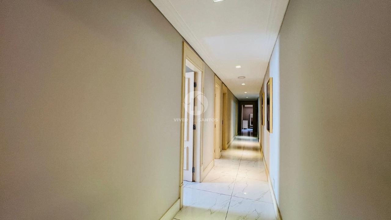 Apartamento Porteira Fechada com 4 quartos vista mar no Embaré em Santos em Embaré, Santos — foto 9