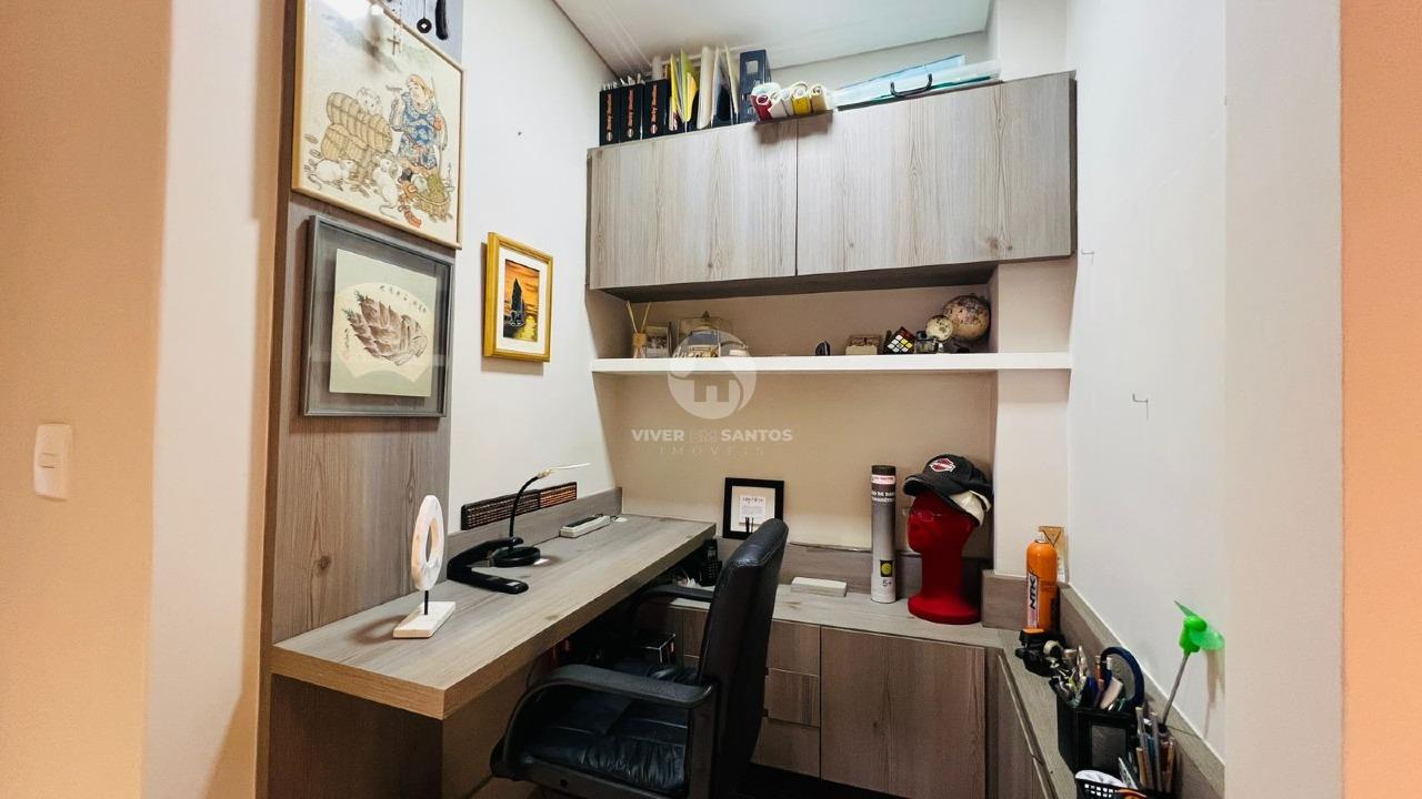 Apartamento Porteira Fechada com 4 quartos vista mar no Embaré em Santos em Embaré, Santos — foto 10