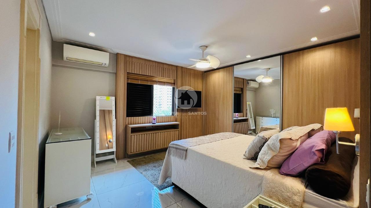 Apartamento Porteira Fechada com 4 quartos vista mar no Embaré em Santos em Embaré, Santos — foto 20