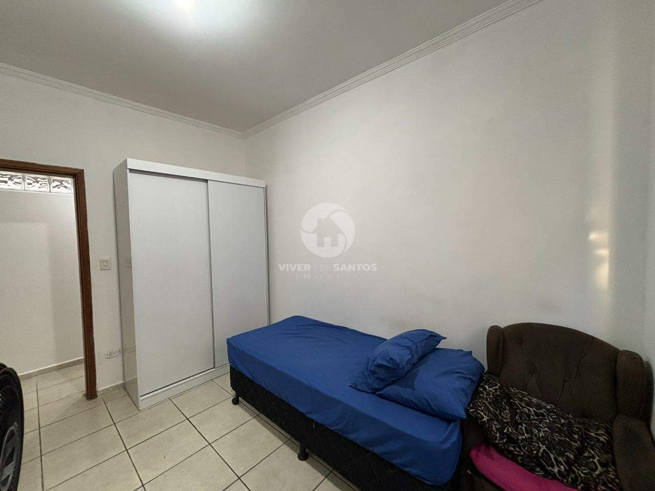 Casa Sobreposta Baixa com 3 quartos, quintal e 2 vagas de garagem Macuco - Santos/SP em Macuco, Santos — foto 15