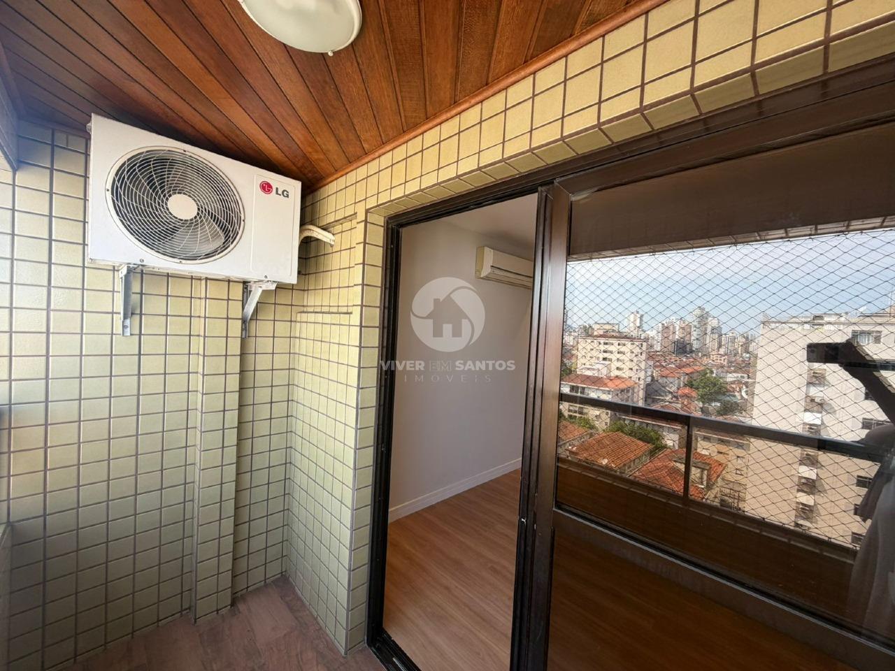 Apartamento 3 quartos, elevador e garagem - Embaré - Santos em Embaré, Santos — foto 4