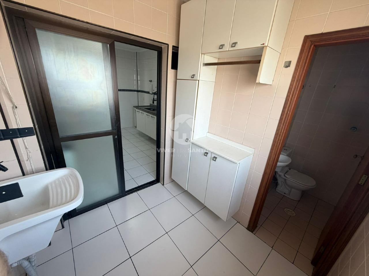 Apartamento 3 quartos, elevador e garagem - Embaré - Santos em Embaré, Santos — foto 12