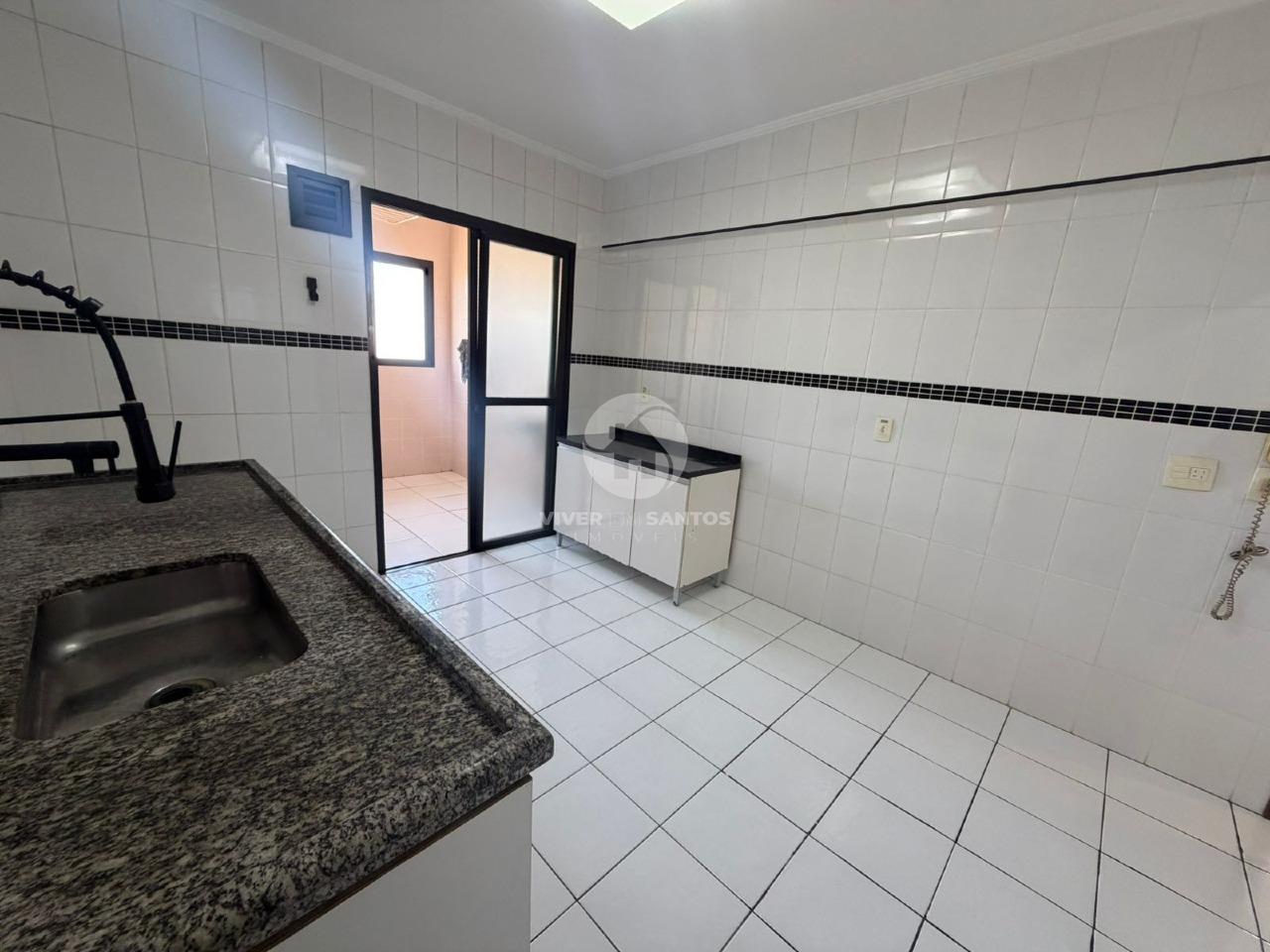 Apartamento 3 quartos, elevador e garagem - Embaré - Santos em Embaré, Santos — foto 8