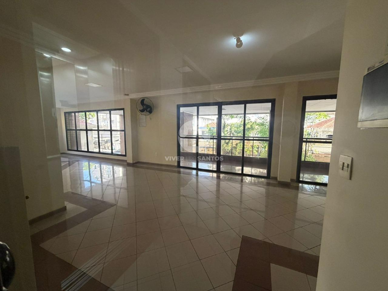 Apartamento 3 quartos, elevador e garagem - Embaré - Santos em Embaré, Santos — foto 24