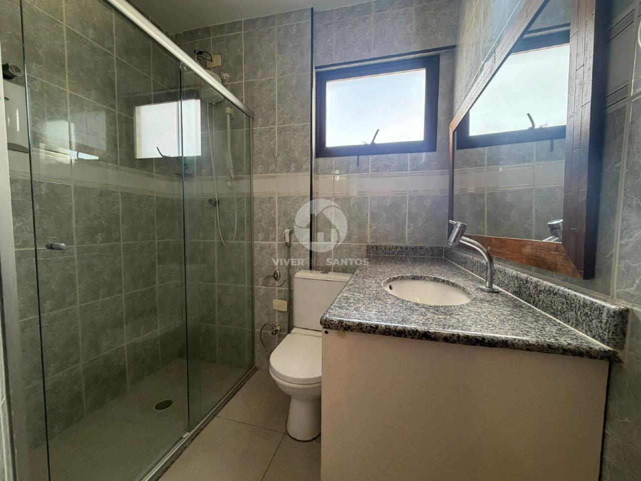 Apartamento 3 quartos, elevador e garagem - Embaré - Santos em Embaré, Santos — foto 9