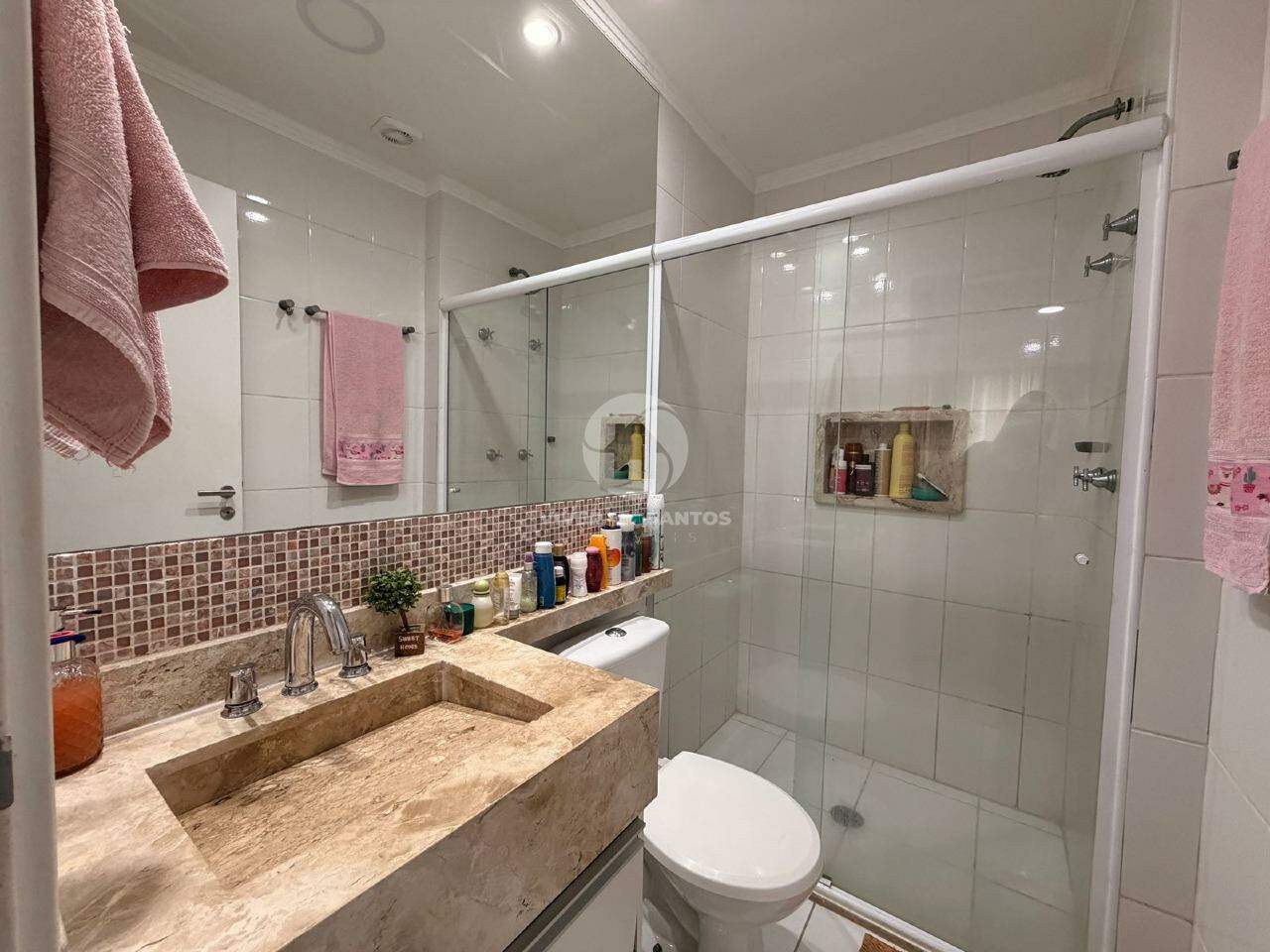 Apartamento com 2 quartos e lazer completo- Marapé- Santos em Marapé, Santos — foto 12