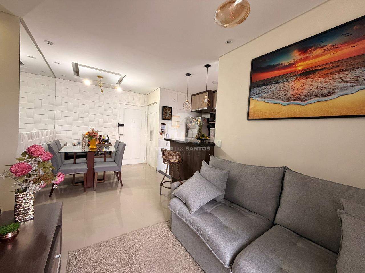 Apartamento com 2 quartos e lazer completo- Marapé- Santos em Marapé, Santos — foto 5
