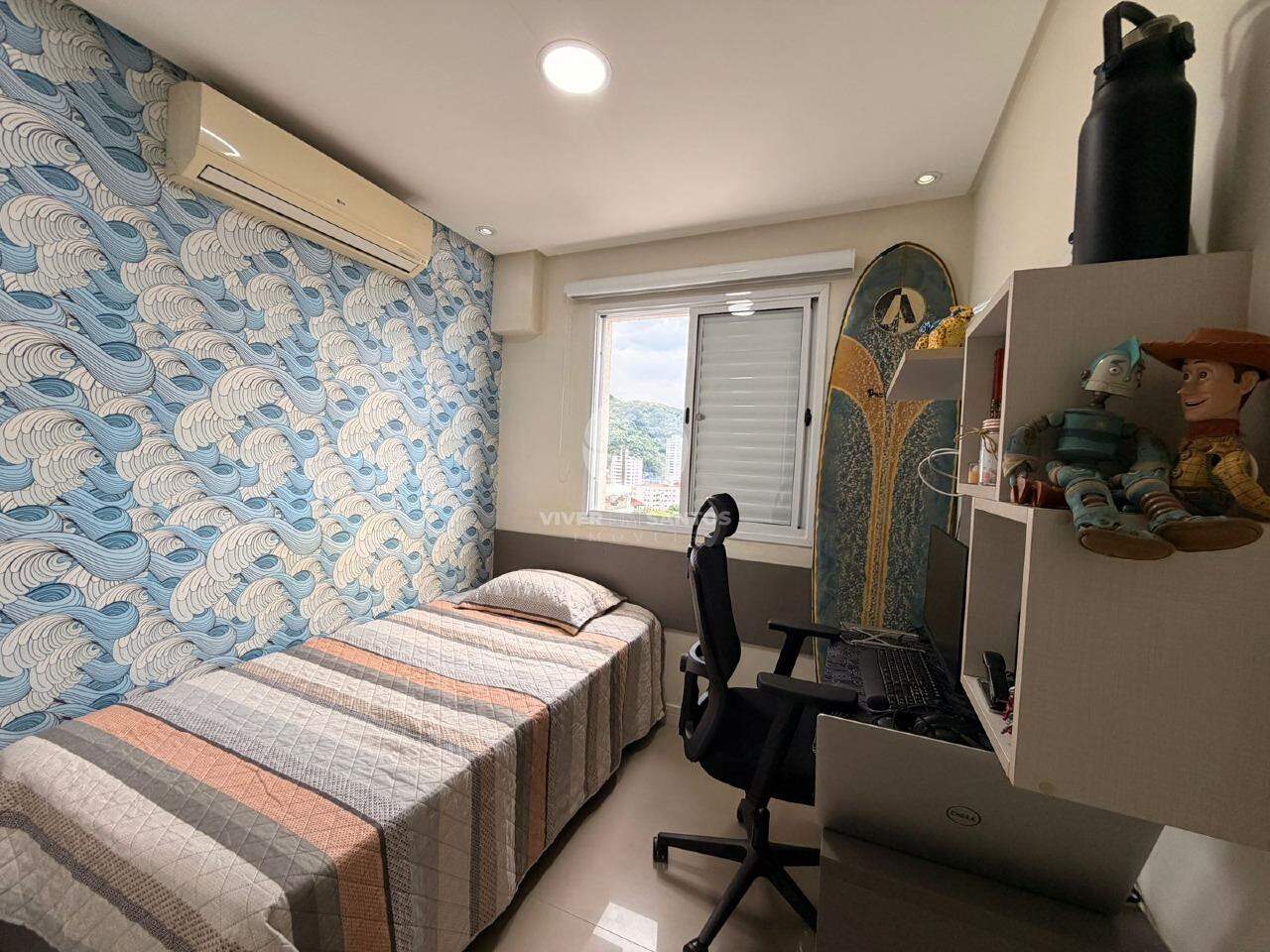 Apartamento com 2 quartos e lazer completo- Marapé- Santos em Marapé, Santos — foto 2