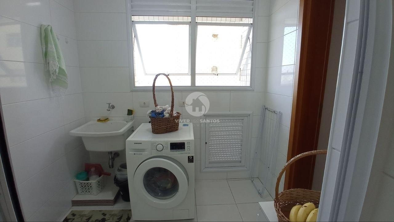 Apartamento à Venda com 2 quartos na quadra da praia do Embaré - Santos em Embaré, Santos — foto 22