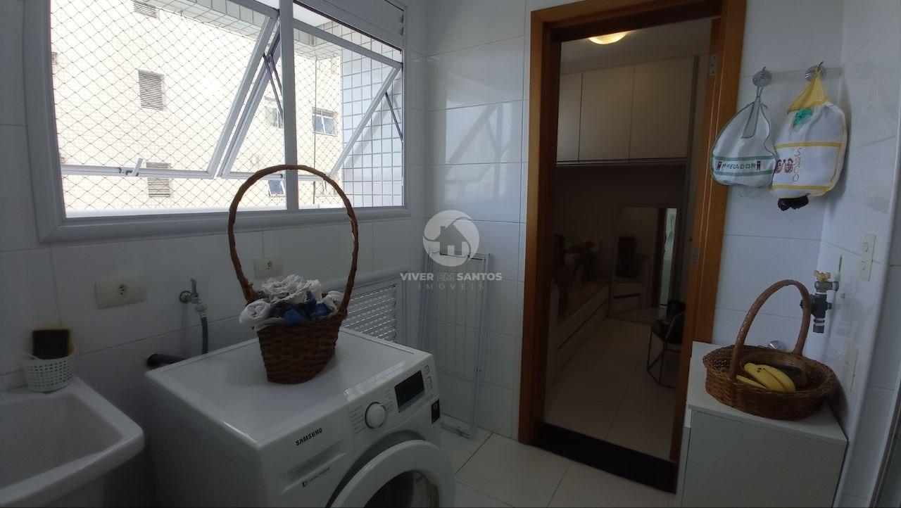 Apartamento à Venda com 2 quartos na quadra da praia do Embaré - Santos em Embaré, Santos — foto 21