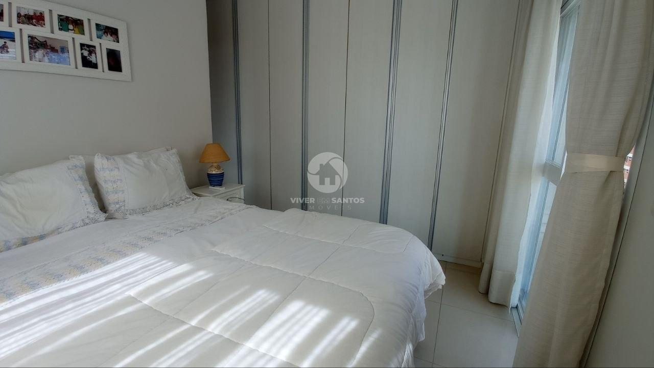 Apartamento à Venda com 2 quartos na quadra da praia do Embaré - Santos em Embaré, Santos — foto 11