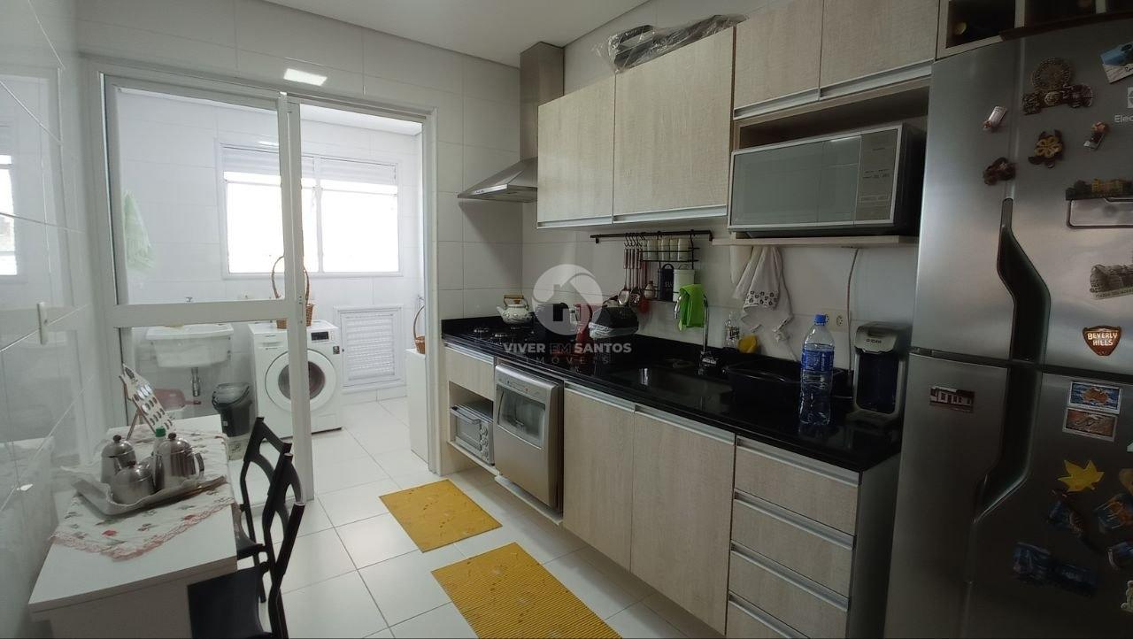 Apartamento à Venda com 2 quartos na quadra da praia do Embaré - Santos em Embaré, Santos — foto 19