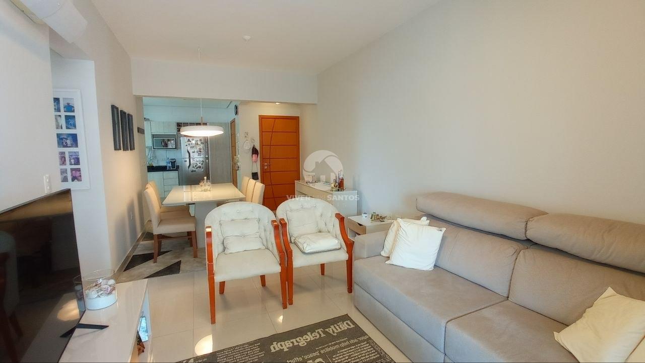 Apartamento à Venda com 2 quartos na quadra da praia do Embaré - Santos em Embaré, Santos — foto 4