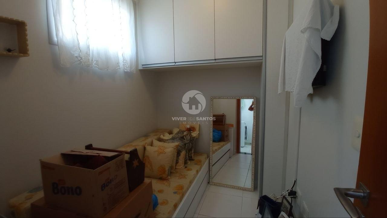 Apartamento à Venda com 2 quartos na quadra da praia do Embaré - Santos em Embaré, Santos — foto 29