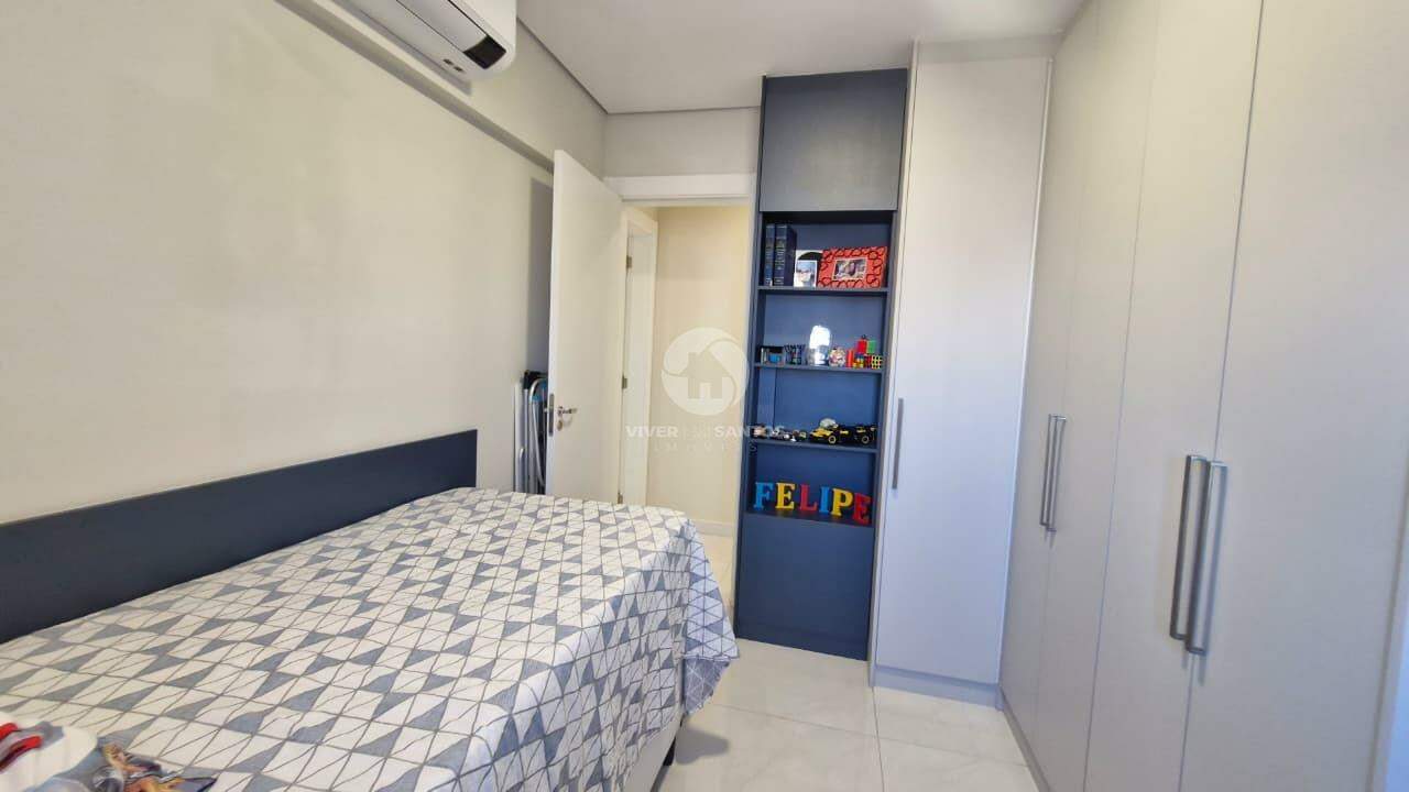 apartamento com lazer completo 2 quartos 1 suite 1 vaga SANTOS SP em Marapé, Santos — foto 8