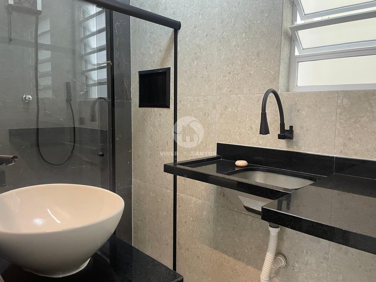 Apartamento 1 quarto no Embaré - Santos em Boqueirão, Santos — foto 9