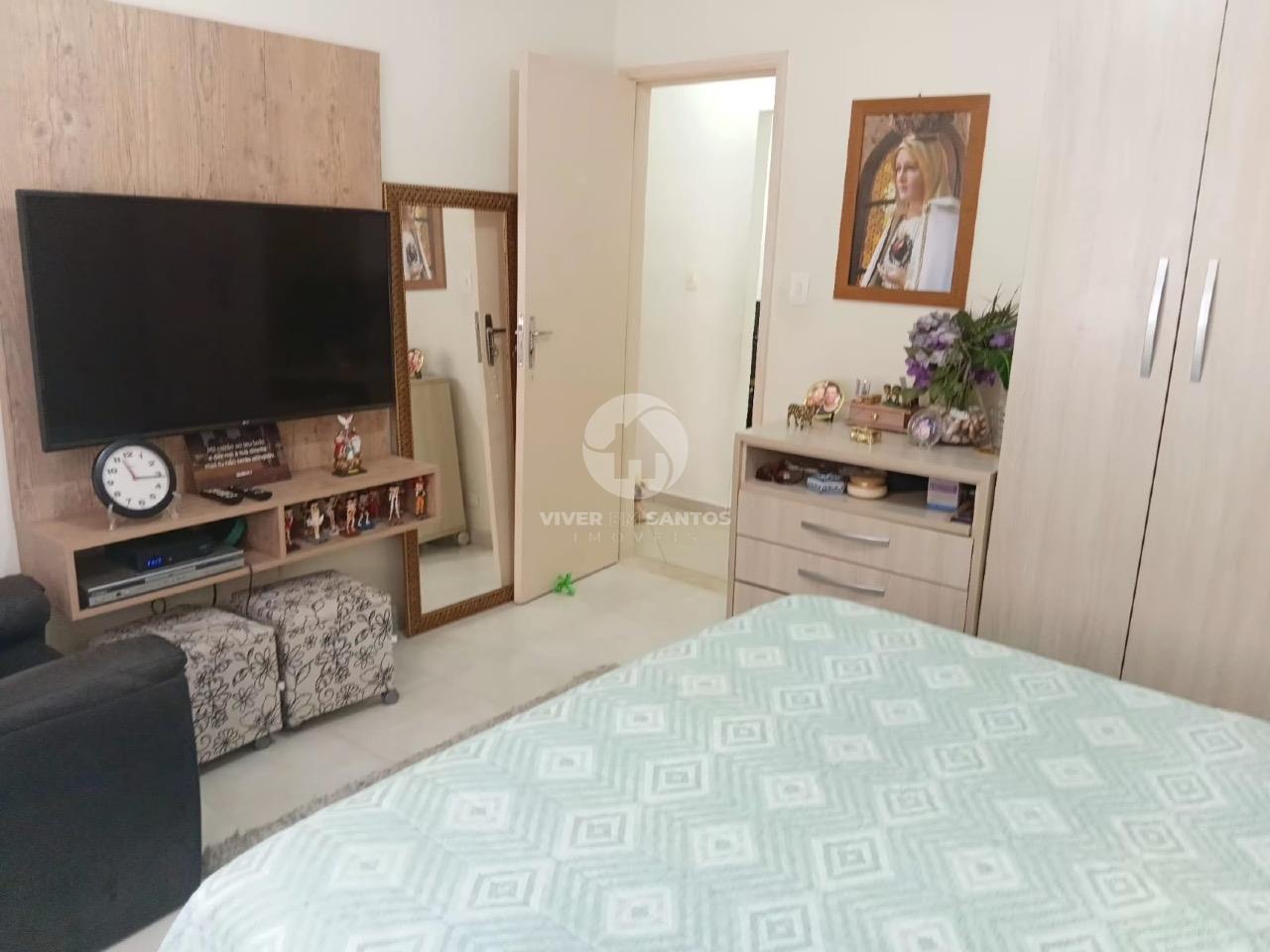 Apartamento incrível no coração do Gonzaga, o bairro mais desejado e valorizado de Santos! 2 quartos com dependência todo reformado e vista mar em Gonzaga, Santos — foto 9