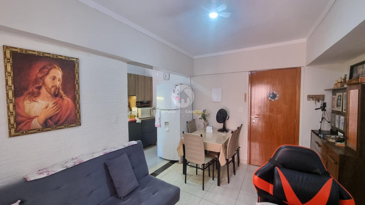 Apartamento 1 quarto no Bairro do José Menino - Santos/SP em José Menino, Santos — foto 2