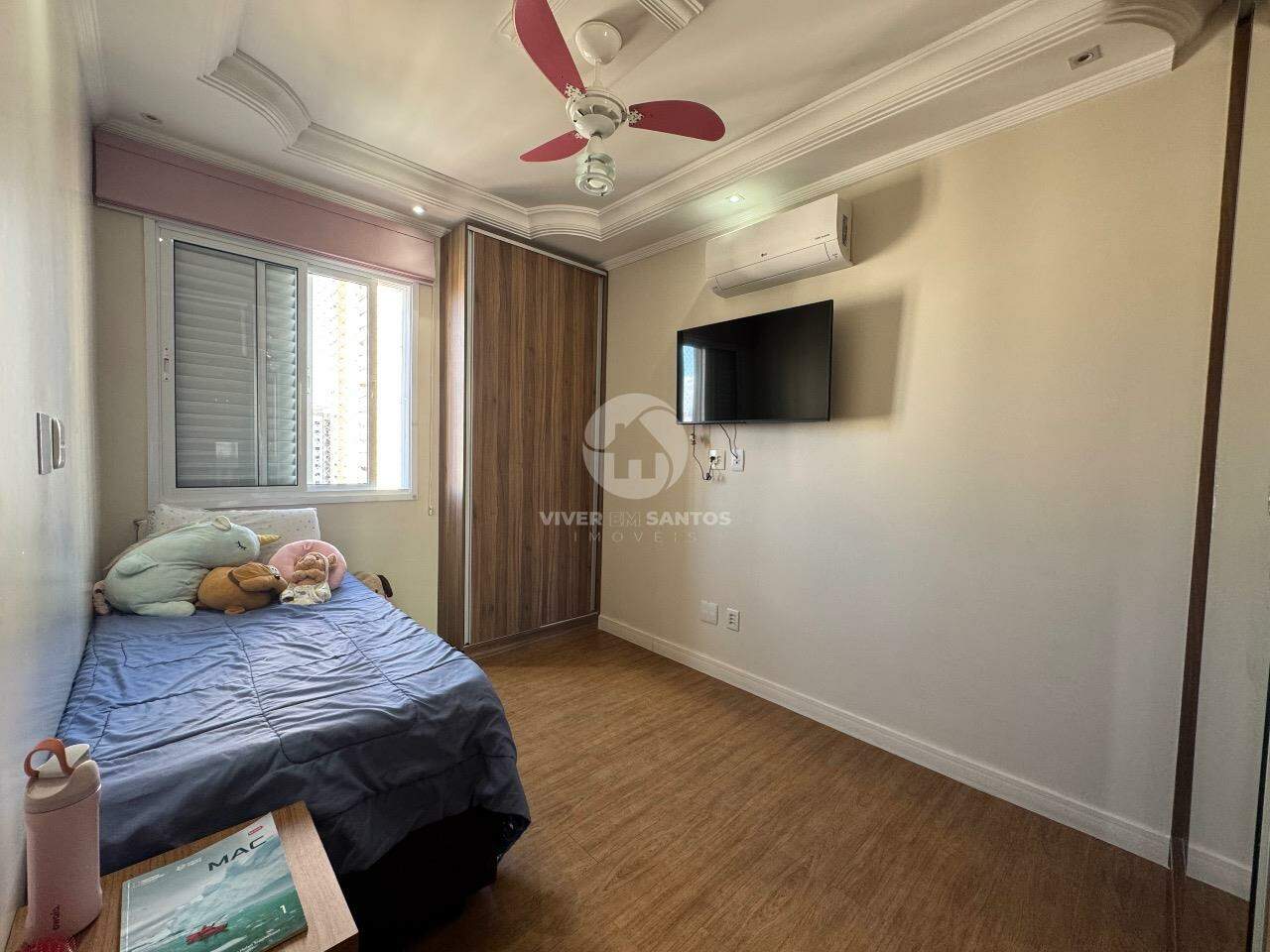 Apartamento incrível em localização privilegiada, a apenas três quadras da praia, 3 quartos sendo 1 suíte e lazer completo em Pompéia, Santos — foto 13
