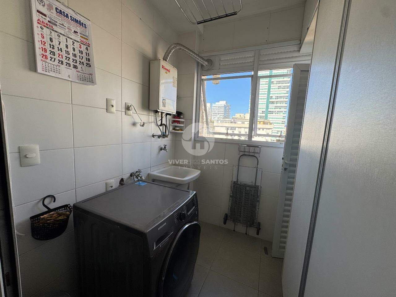 Apartamento incrível em localização privilegiada, a apenas três quadras da praia, 3 quartos sendo 1 suíte e lazer completo em Pompéia, Santos — foto 19