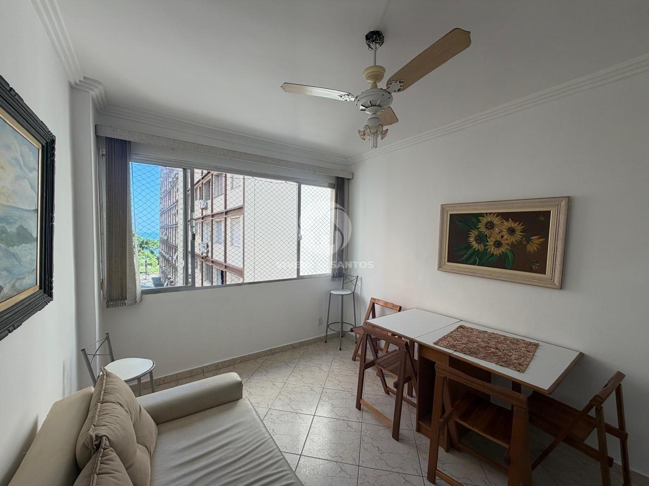 Apartamento Vista Mar - 01 quarto - vista mar - 52 m2 -Aparecida . em Boqueirão, Santos — foto 3