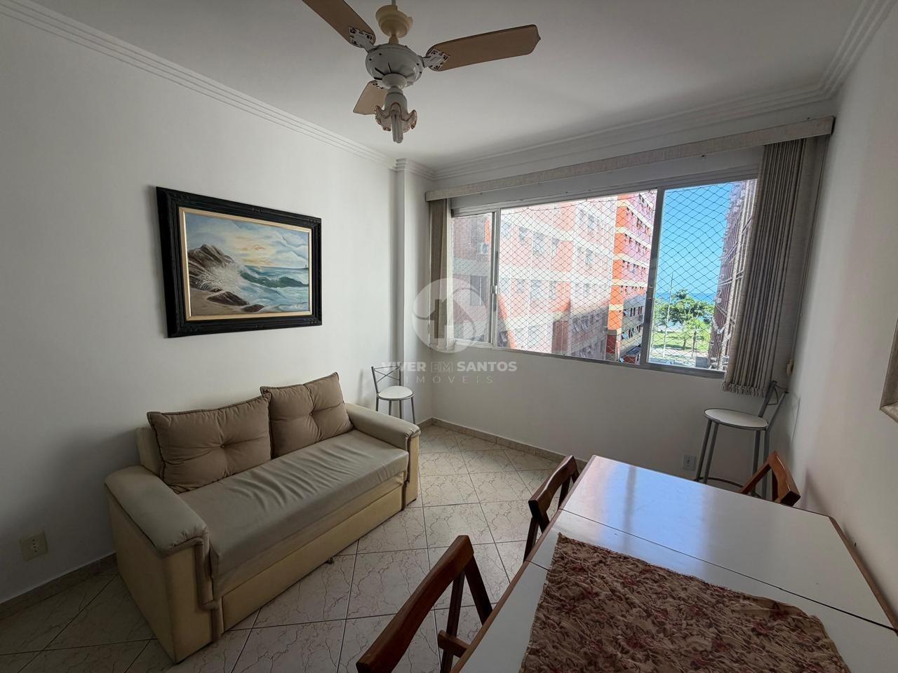 Apartamento Vista Mar - 01 quarto - vista mar - 52 m2 -Aparecida . em Boqueirão, Santos — foto 2