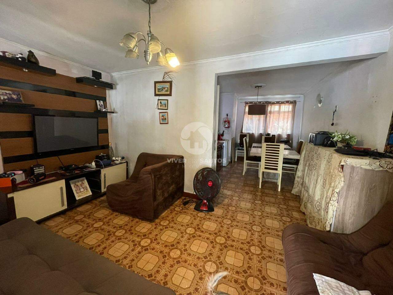 Sobrado geminado dois quartos no Marapé- Santos em Marapé, Santos — foto 2