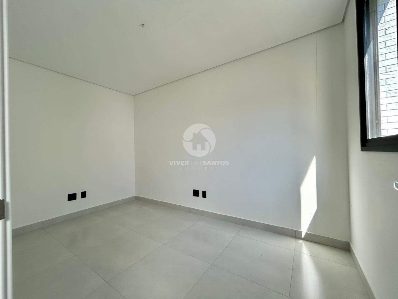 Casa Sobreposta Alta com 3 suítes, 2 vagas de garagem- Aparecida - Santos em Aparecida, Santos — foto 10