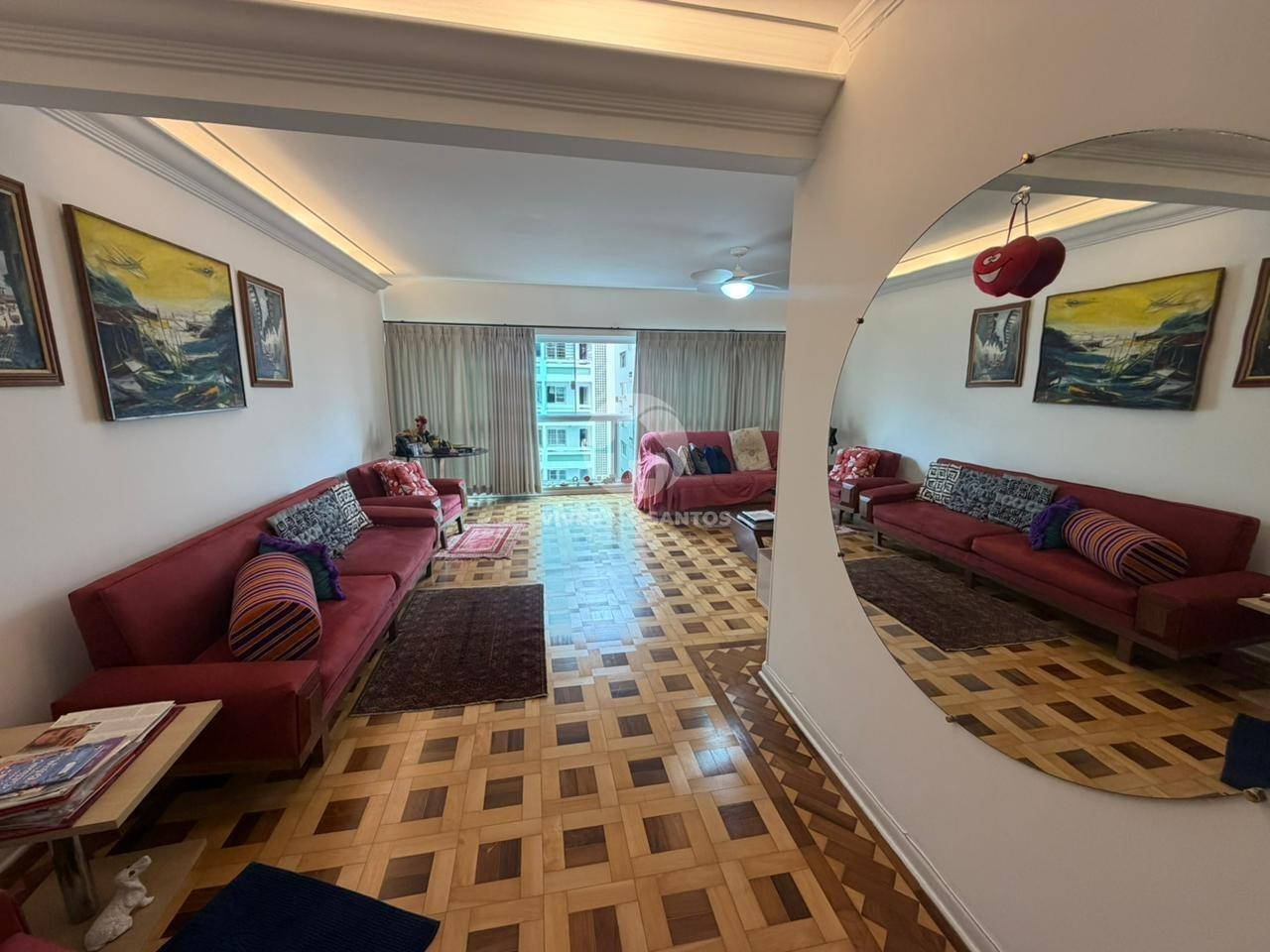 Apartamento 3 quartos, elevador e garagem 1 por andar - Gonzaga em Gonzaga, Santos — foto 2