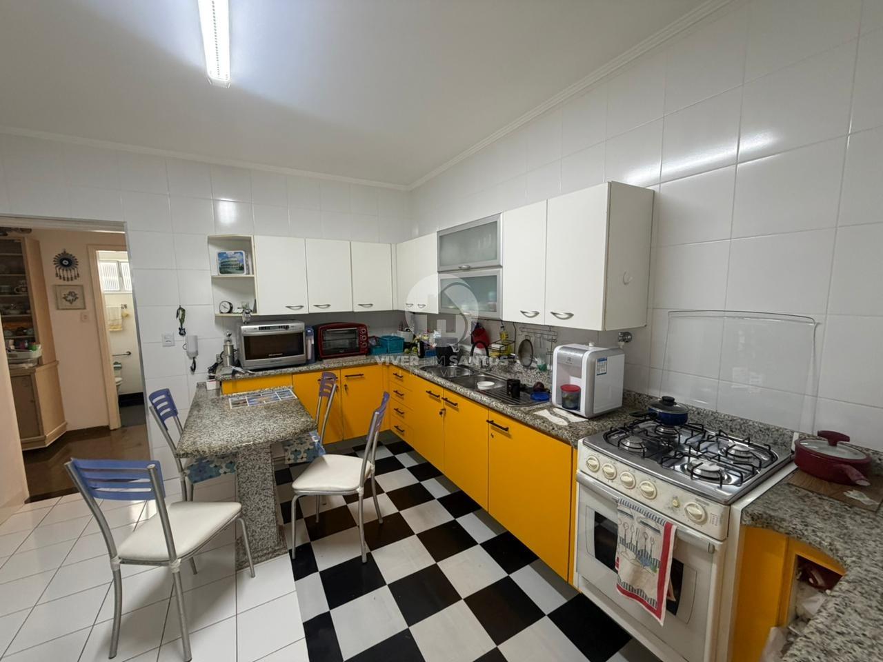 Apartamento 3 quartos, elevador e garagem 1 por andar - Gonzaga em Gonzaga, Santos — foto 13