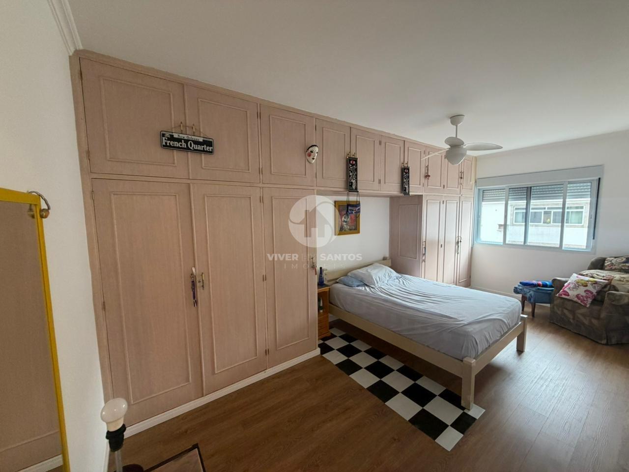 Apartamento 3 quartos, elevador e garagem 1 por andar - Gonzaga em Gonzaga, Santos — foto 9