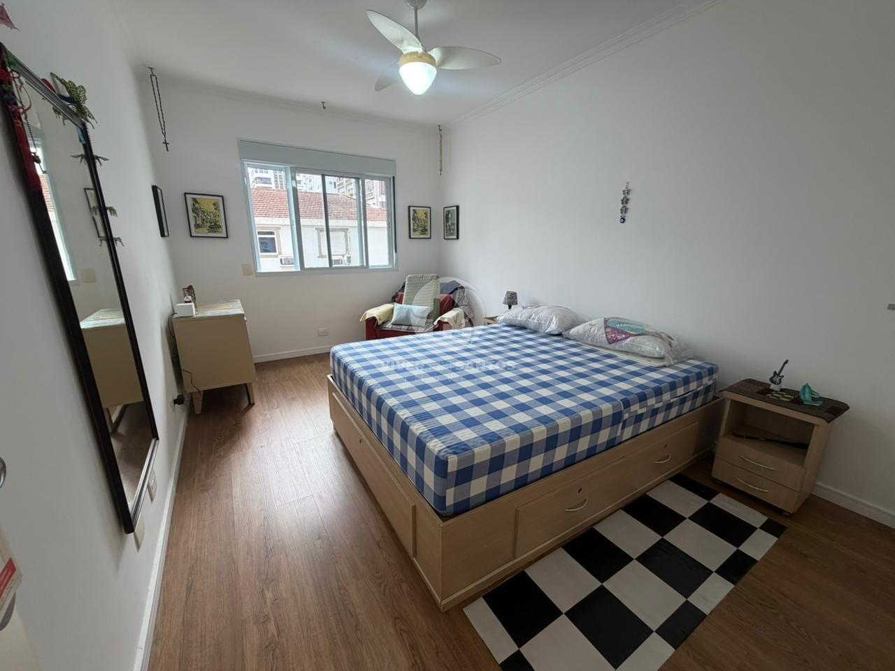 Apartamento 3 quartos, elevador e garagem 1 por andar - Gonzaga em Gonzaga, Santos — foto 6