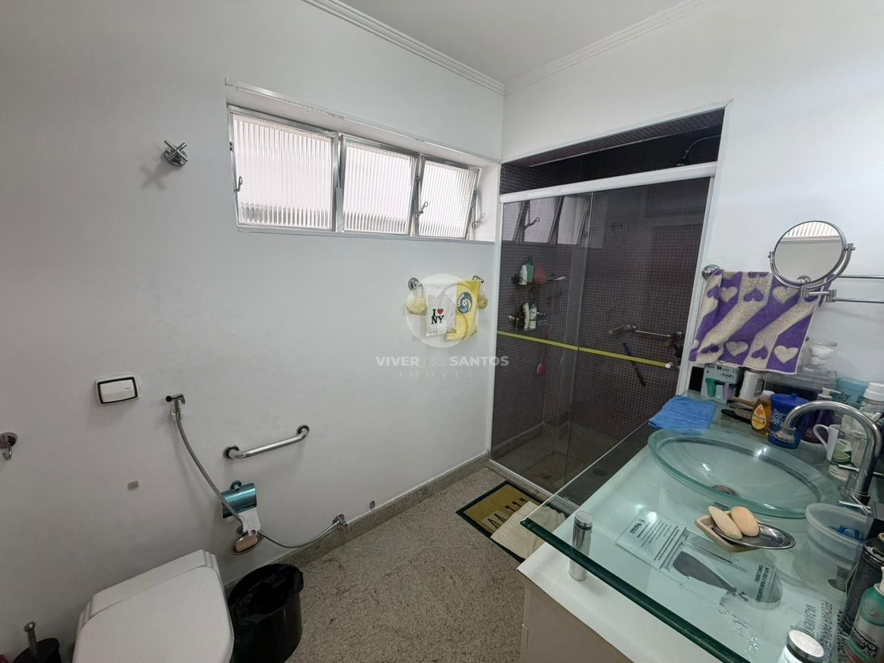 Apartamento 3 quartos, elevador e garagem 1 por andar - Gonzaga em Gonzaga, Santos — foto 10