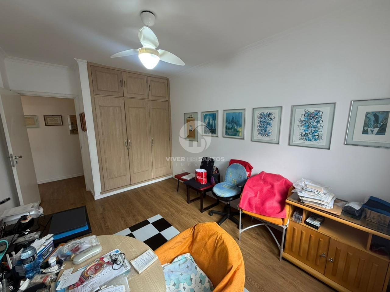Apartamento 3 quartos, elevador e garagem 1 por andar - Gonzaga em Gonzaga, Santos — foto 8