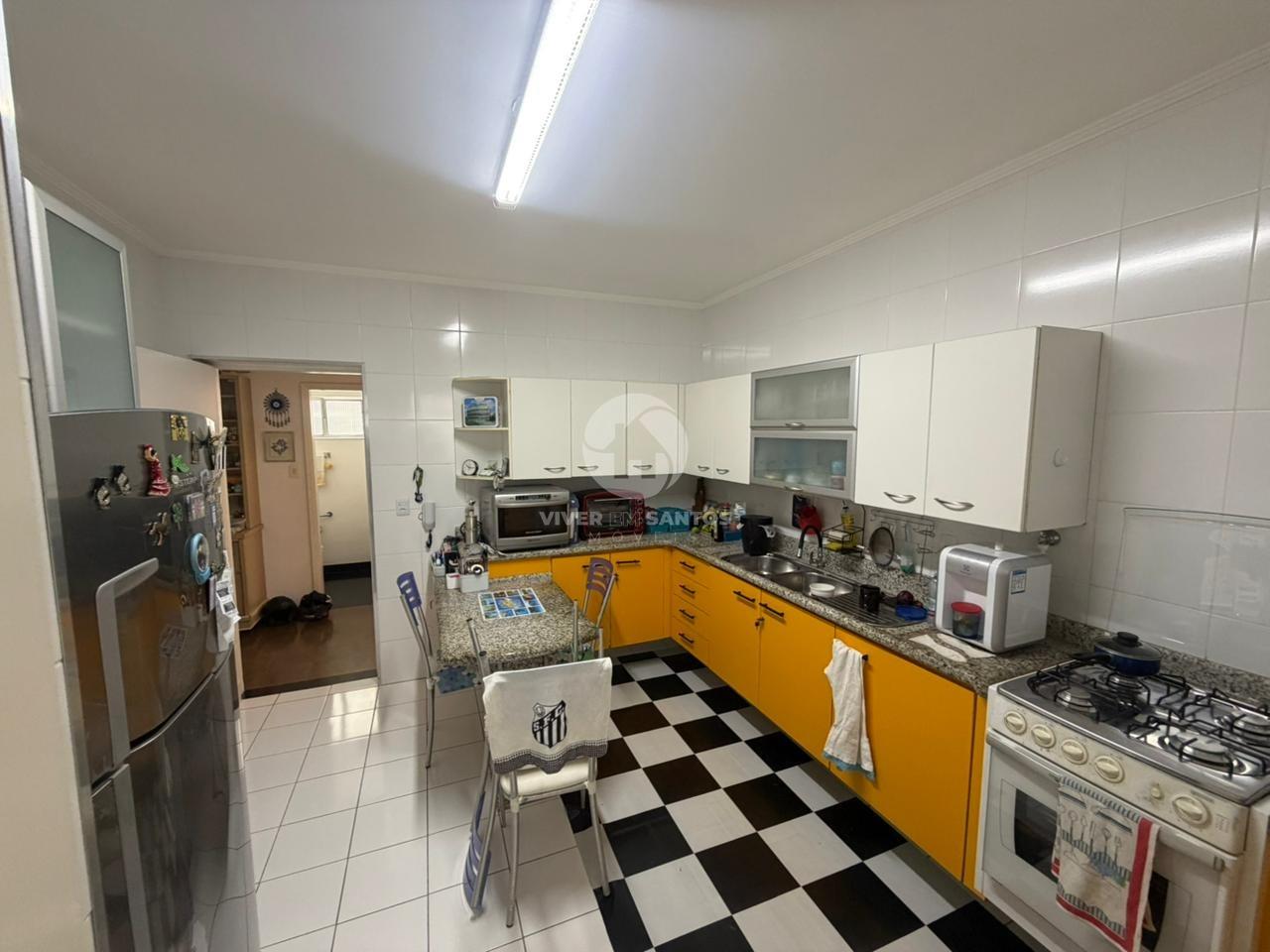 Apartamento 3 quartos, elevador e garagem 1 por andar - Gonzaga em Gonzaga, Santos — foto 14
