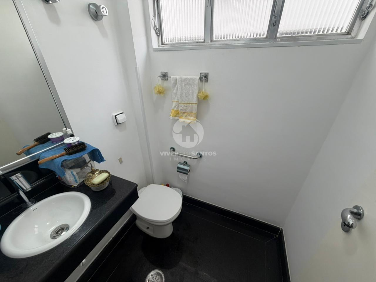 Apartamento 3 quartos, elevador e garagem 1 por andar - Gonzaga em Gonzaga, Santos — foto 11