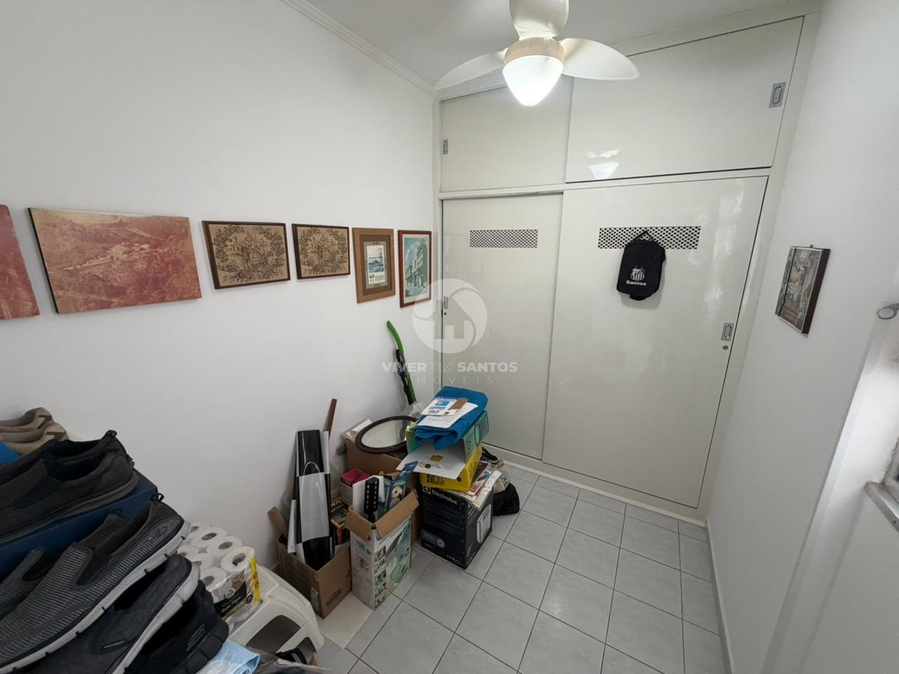Apartamento 3 quartos, elevador e garagem 1 por andar - Gonzaga em Gonzaga, Santos — foto 16