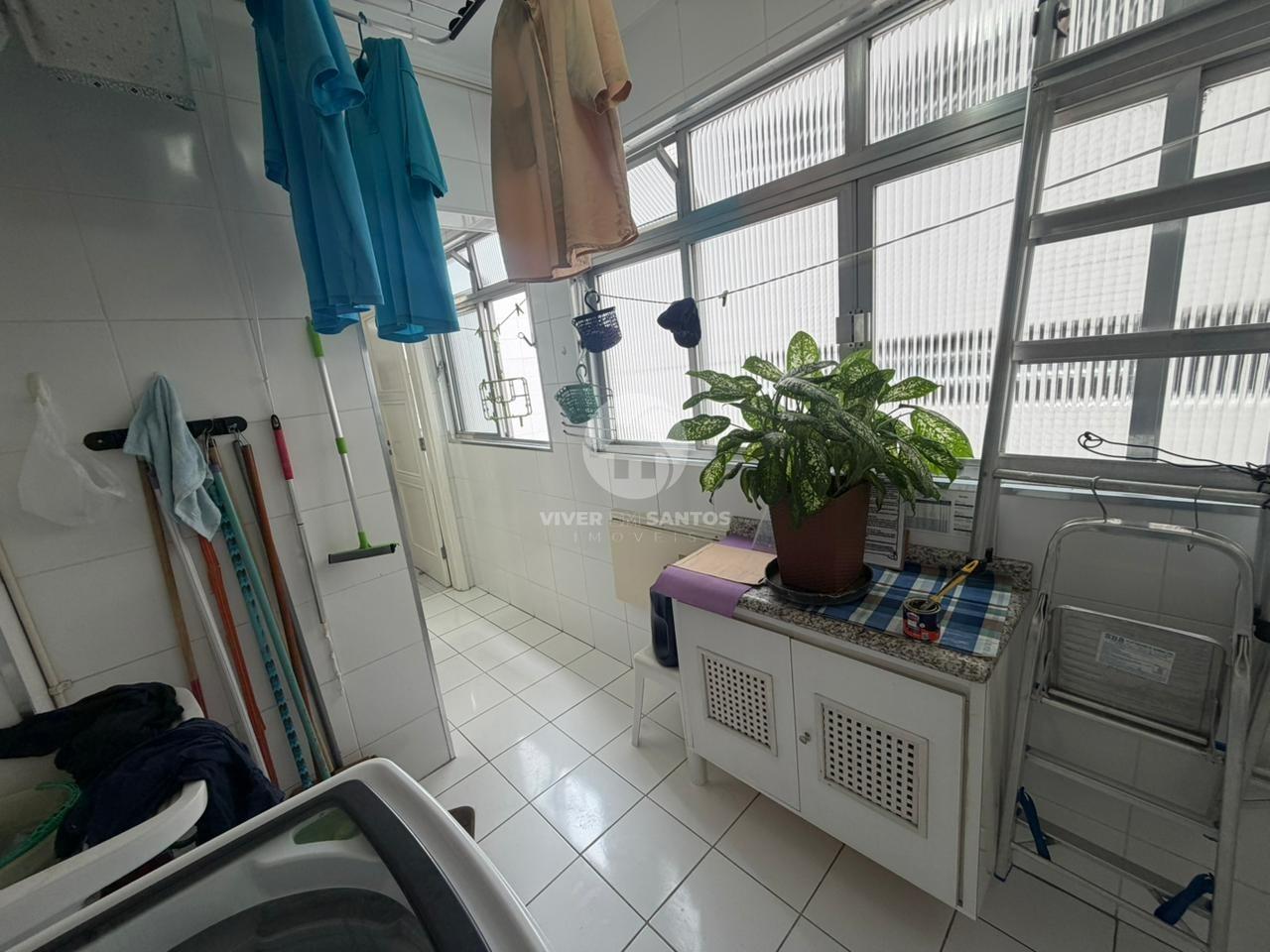 Apartamento 3 quartos, elevador e garagem 1 por andar - Gonzaga em Gonzaga, Santos — foto 20