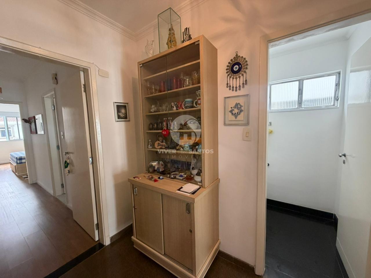 Apartamento 3 quartos, elevador e garagem 1 por andar - Gonzaga em Gonzaga, Santos — foto 4