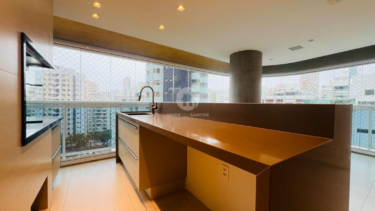 Apartamento com 4 suítes no Boqueirão em Santos em Boqueirão, Santos — foto 9