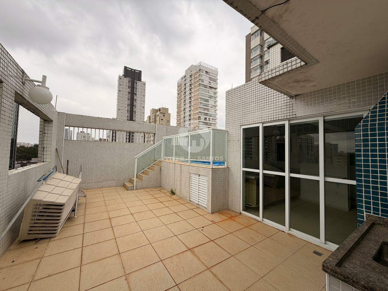 Cobertura com 4 quartos, 2 vagas, piscina e churrasqueira - Embaré em Embaré, Santos — foto 22