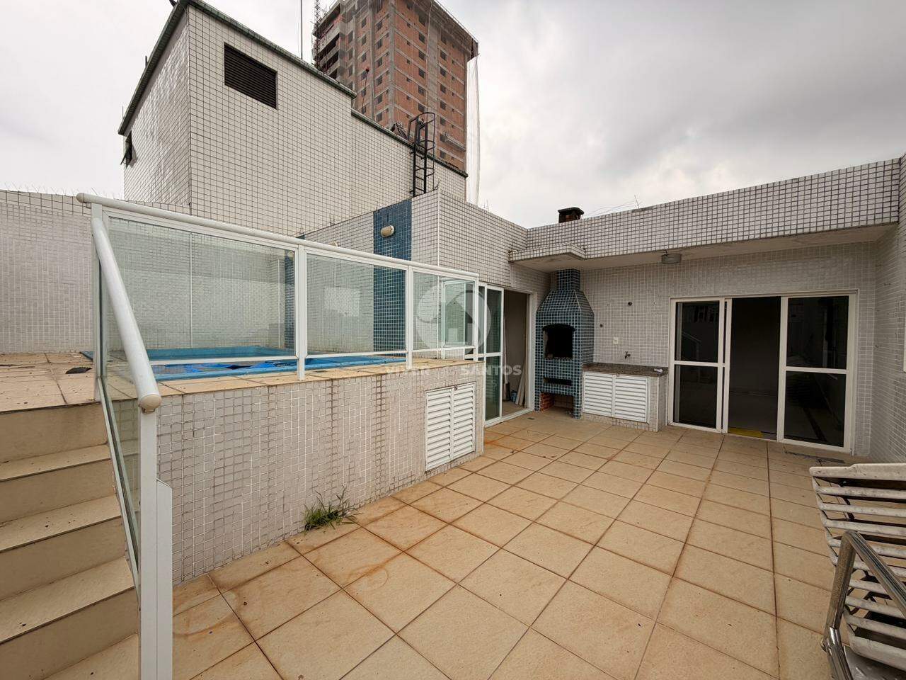 Cobertura com 4 quartos, 2 vagas, piscina e churrasqueira - Embaré em Embaré, Santos — foto 21