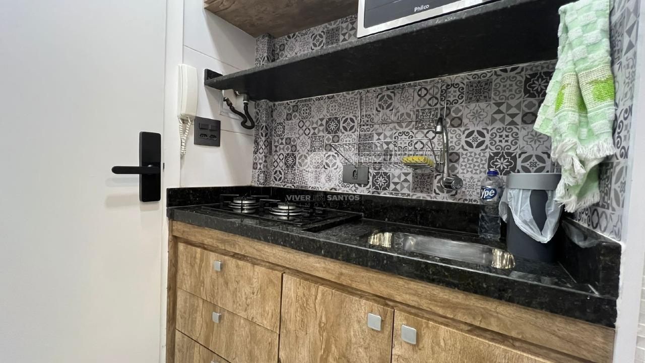 Kitnet porteira fechada no Embaré em Embaré, Santos — foto 8